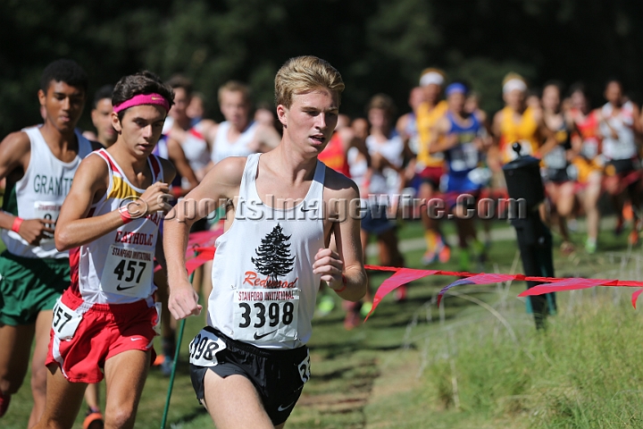 2015SIxcHSSeeded-026.JPG - 2015 Stanford Cross Country Invitational, September 26, Stanford Golf Course, Stanford, California.